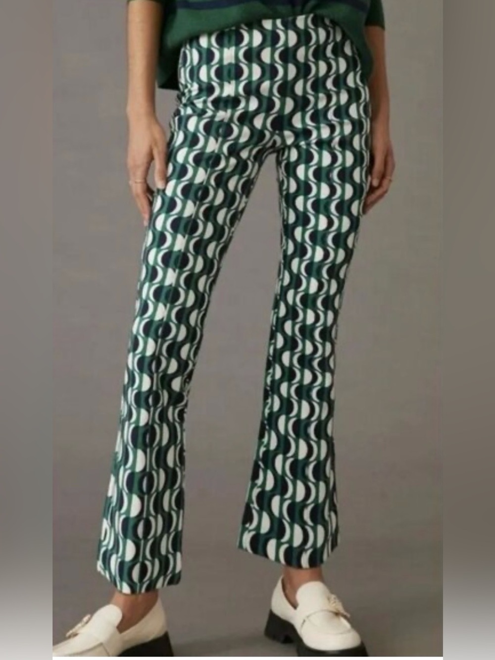 Anthropologie Maeve margot kick flare crop (SKU641)